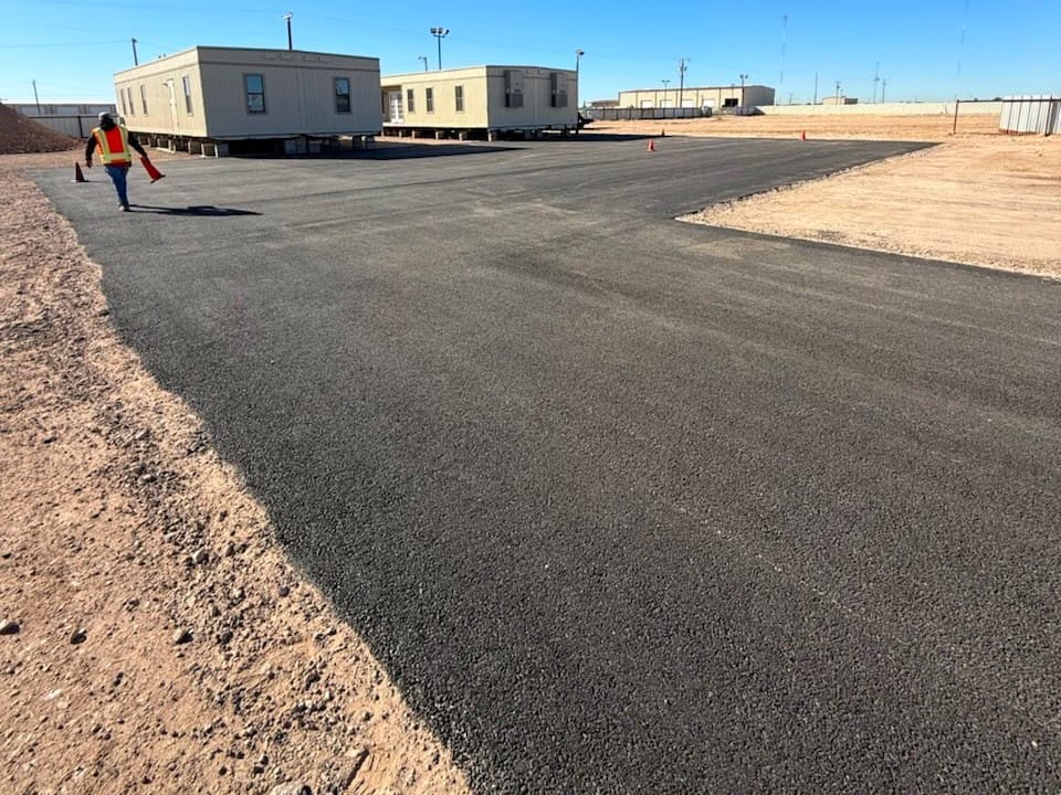 Driveway and parking area paving