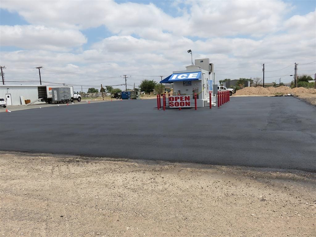 Commercial parking lot paving in Odessa, TX